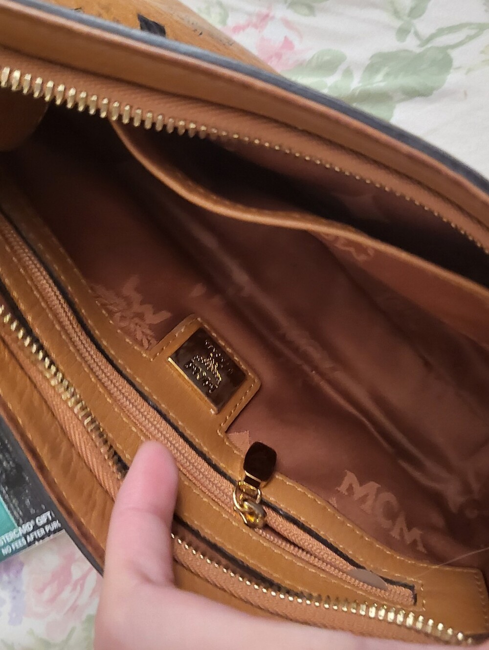 MCM brown mini purse - Picture 4 of 5